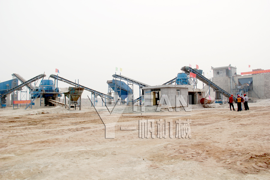 Aggregates production line