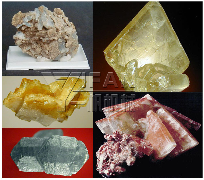 Variety of barite