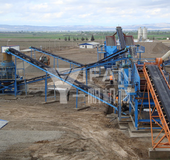 Basalt stone production line