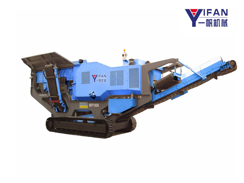 Crawler Hydraulic Mobile Impact Crusher Station