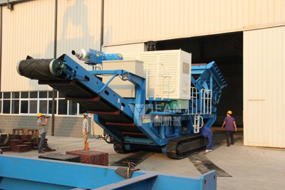 Crawler Mobile cone Crusher 