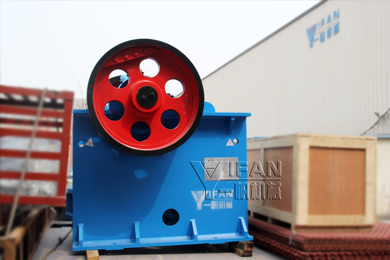 YIFAN PE400*600 Jaw Crusher sent to Ecuador 