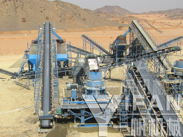 Sand production line