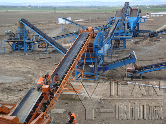 sand production line