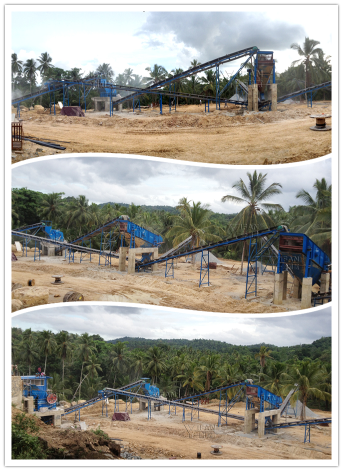 basalt crushing production line