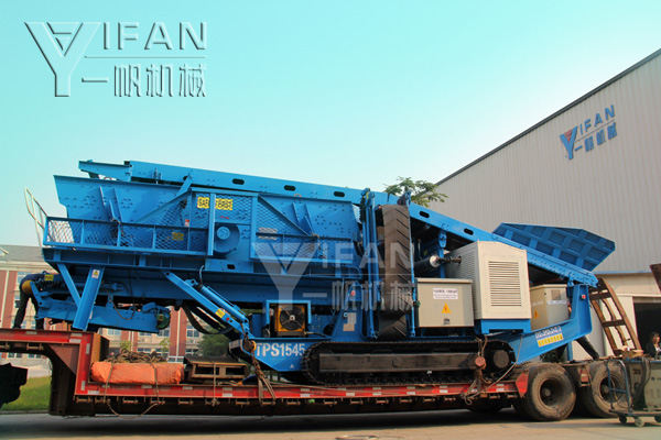 hydraulic mobile screening Plants stations