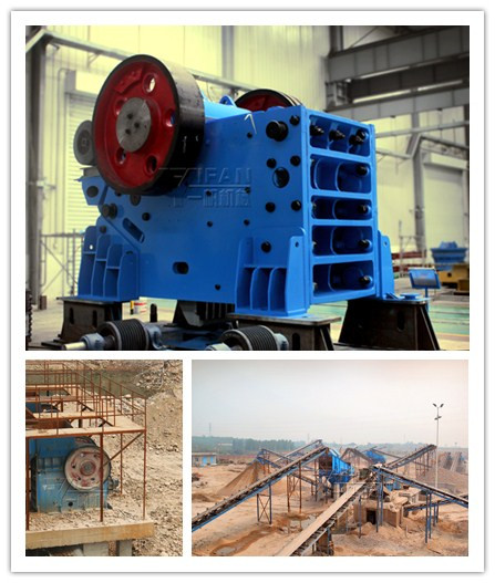 Yifan JC jaw crusher production can reach 50-1500t / h