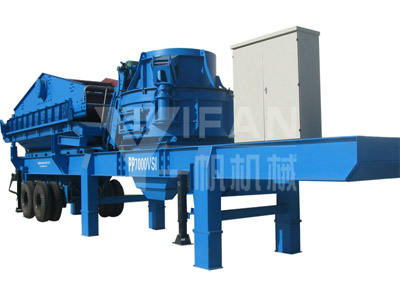 Mobile Sand Making Machine