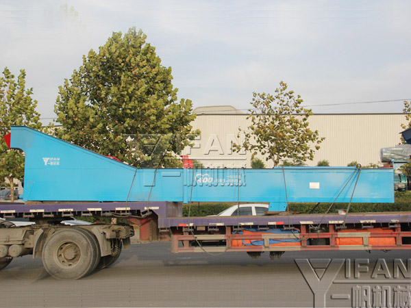XL Series Sand Washing Machine 2012 from Yifan Machinery sent to France