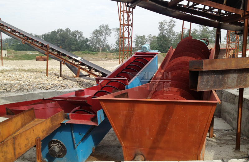 sand washing machine